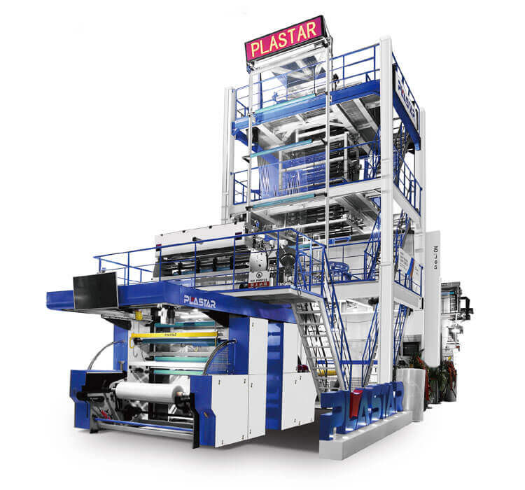 Five-layer Co-extrusion Blow Film Machine